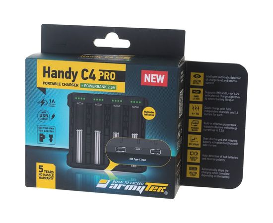 Зарядное устройство Handy C4 Pro Armytek A04401 – изображение 6