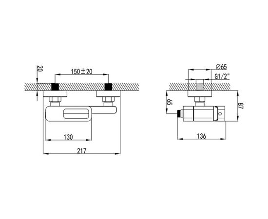 Смеситель для ванны IDDIS Slide SLIBG00i02 – изображение 8