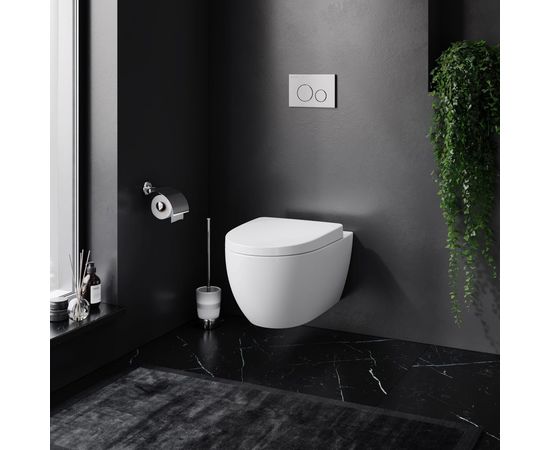 подвесной унитаз AM.PM, Awe, FlashClean, C111700WH – изображение 8