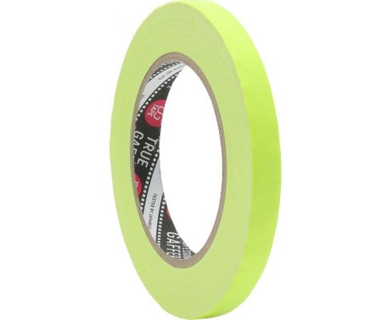 Клейкая лента DGTAPE TrueGaff - Гаффа тейп 12мм/25м - Желтый TrueGAFF12/25/FL-Y 