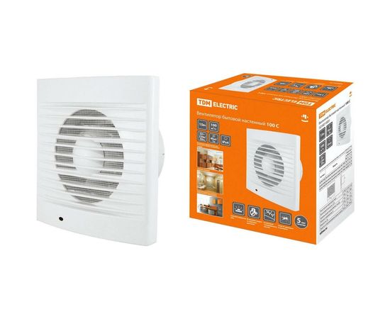 Бытовой настенный вентилятор TDM 100 С SQ1807-0001 