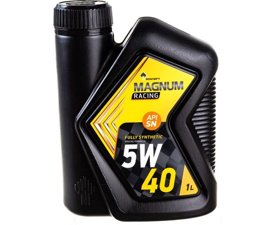 Моторное масло РОСНЕФТЬ Magnum Racing 5W-40 (РНПК) SN/A3/B4 синт. кан. 1 л 40801632 