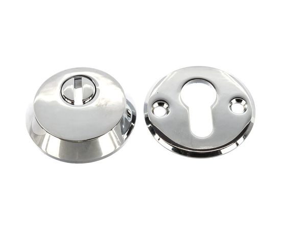 Накладная декоративная броненакладка DOORLOCK DL DEF5512 CP полированный хром, А=53-82мм 73372 