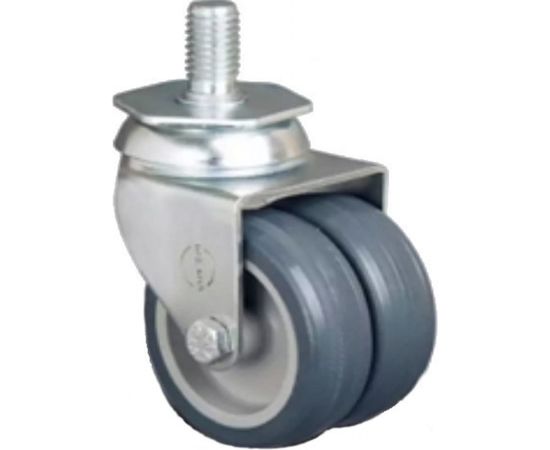 Колесо аппаратное сдвоенное с болтом М10 50 мм MFK-TORG ET05-MKT-50 