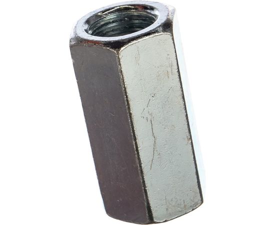 Соединительная гайка Tech-Krep DIN6334 оцинкованная М20 1 шт - пакет 112841 