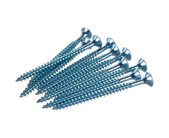 Универсальный шуруп с потайной головкой ЕВРОПАРТНЕР Zn 6х80 10шт. 14 1163 7 – изображение 2