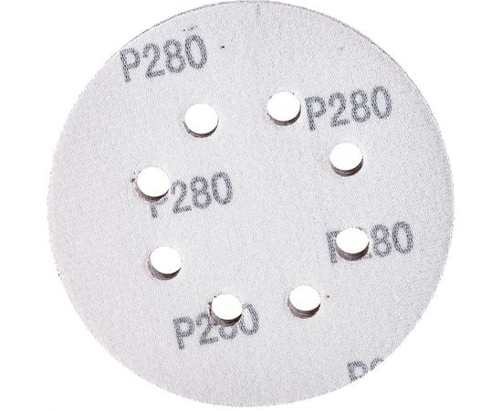 Диск шлифовальный (5 шт; 125 мм; Р280; 8 отверстий; Velcro) Flexione 50000285 – изображение 2