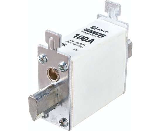 Плавкая вс��авка EKF ППН33 100/100А габарит 00С fus-33/100 4144521 – изображение 2