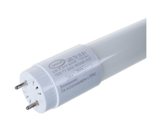 Лампа IONICH ILED-SMD2835-T8600-10-1100-230-4-G13 1509 – изображение 2