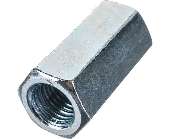 Соединительная гайка Tech-Krep DIN6334 оцинкованная М20 1 шт - пакет 112841 – изображение 2