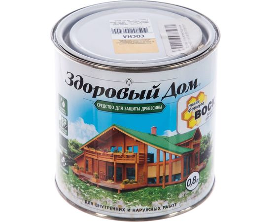 Деревозащитное средство Здоровый Дом сосна 0,8 л 90000857517 – изображение 2