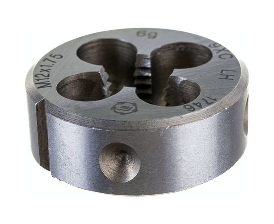 Плашка М 12 х1.75 9ХС левая ТМ Туламаш 102692 – изображение 2