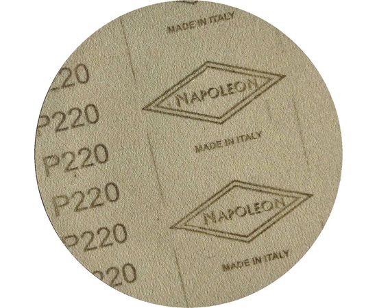 Круг шлифовальный на липучке PAPER GOLD (5 шт; 150 мм; без отверстий; P220) NAPOLEON npg5-150-0-220 – изображение 2
