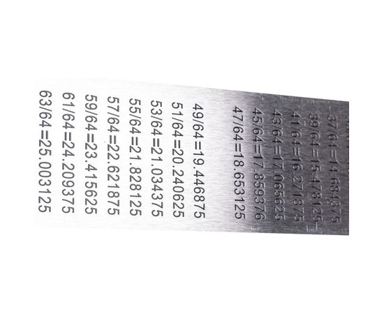 Измерительная металлическая линейка 1000х35 Micron МИК 34313 – изображение 3