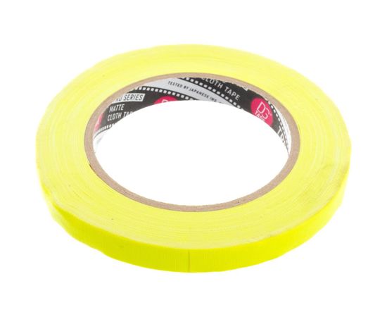 Клейкая лента DGTAPE TrueGaff - Гаффа тейп 12мм/25м - Желтый TrueGAFF12/25/FL-Y – изображение 3