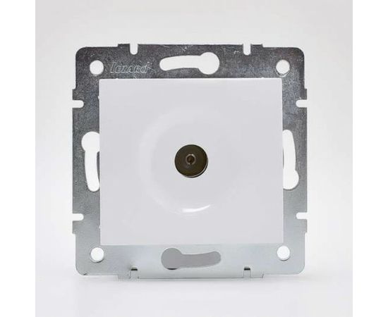 Телевизионная розетка LEZARD KARINA оконечная белая 707-0288-130 – изображение 4