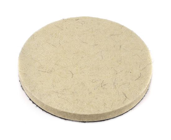 Полировальный самоклеющийся фетровый Круг 125 мм 10 мм AV Steel AV-822510 – изображение 5