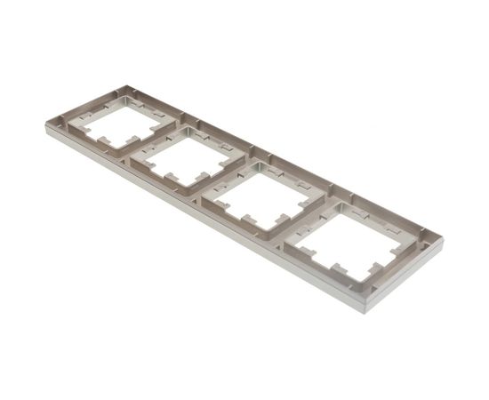 Рамка Schneider Electric 4-м ATLAS DESIGN универсальная, шампань ATN000504 1240309 – изображение 5