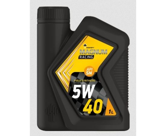 Моторное масло РОСНЕФТЬ Magnum Racing 5W-40 (РНПК) SN/A3/B4 синт. кан. 1 л 40801632 – изображение 6