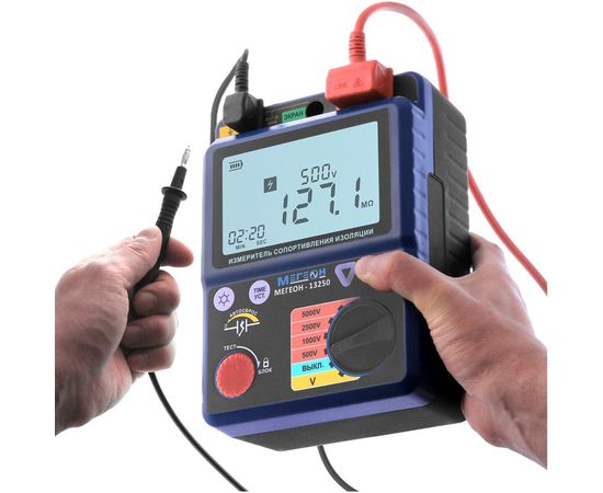 Мегаомметр МЕГЕОН 13250 – изображение 10