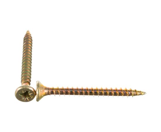 Универсальный саморез по дереву КрепСтройГрупп 5х50 желтый цинк, 150 шт. 145448 