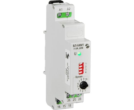 Реле времени Реле и Автоматика, ВЛ-64М1 0,1с-30ч, 24-220В 50Гц, пост A8222-34125537 