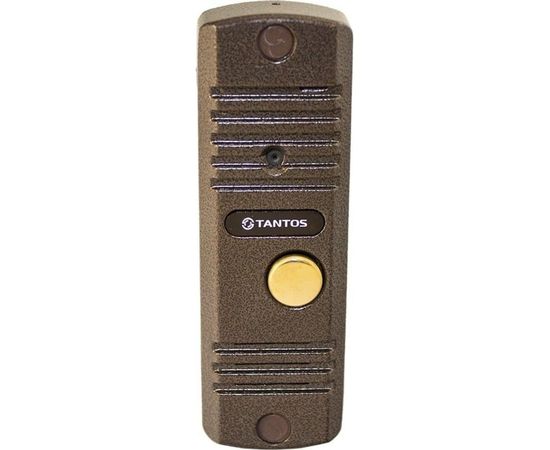 Цветная вызывная панель видеодомофона Tantos WALLE+ медь 
