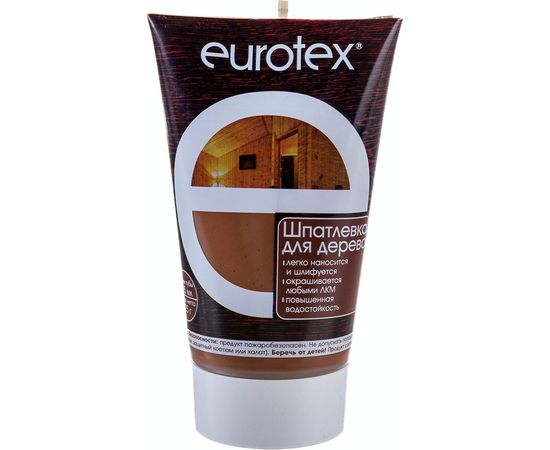 ШПАТЛЕВКА ПО ДЕРЕВУ Eurotex ОРЕХ 0,225 КГ 53345 