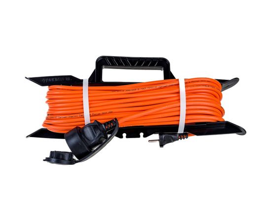 Удлинитель шнур Партнер-Электро GardenLine на рамке с/з ПВС 3х1,5 16A 10м IP 44 US206С-110OR 