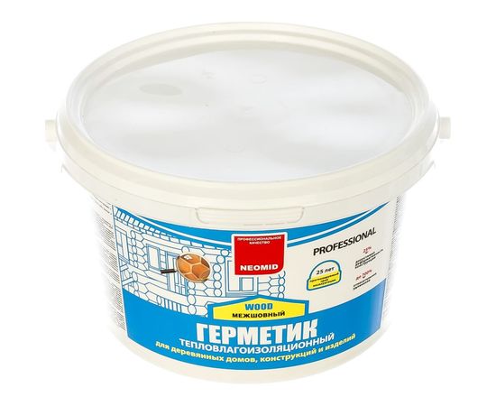 Строительный герметик Neomid Professional 3 кг, белый Н -ГермPROFF-3/белый 