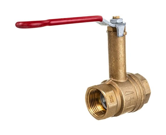 Шаровой кран с удлиненным штоком RUB MILANO 1 DN25 PN30, ВР-ВР, S.96, ручка S96F00 