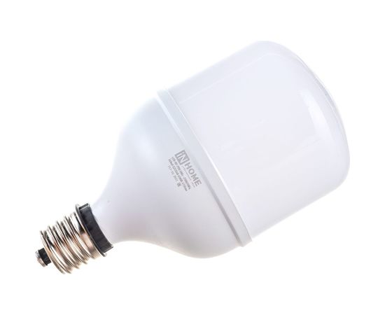 Светодиодная лампа IN HOME LED-HP-PRO 50Вт 230В Е27 с адаптером E40 6500К 4500Лм 4690612031125 