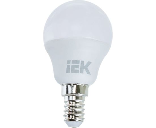 Лампа IEK LED G45 шар 7 Вт 230 В 3000К E14 LLE-G45-7-230-30-E14 