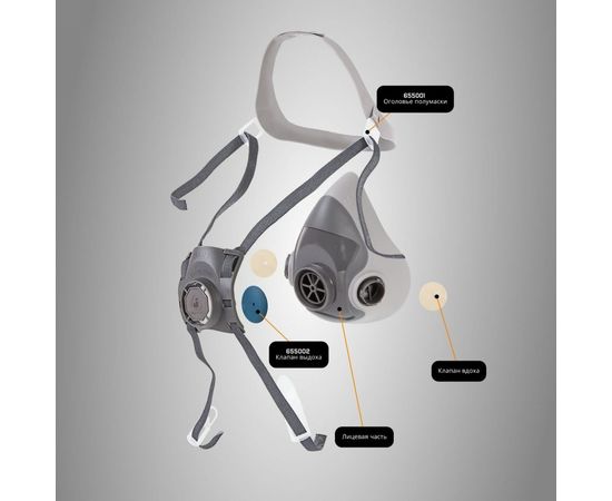 Противопылевой комплект Jeta Safety размер L DK-5500P-L – изображение 13