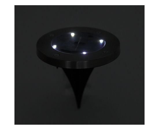 Садовый светильник на солнечной батарее ЭРА ERAST040-08 сталь, пластик, 13 см Б0038502 – изображение 2