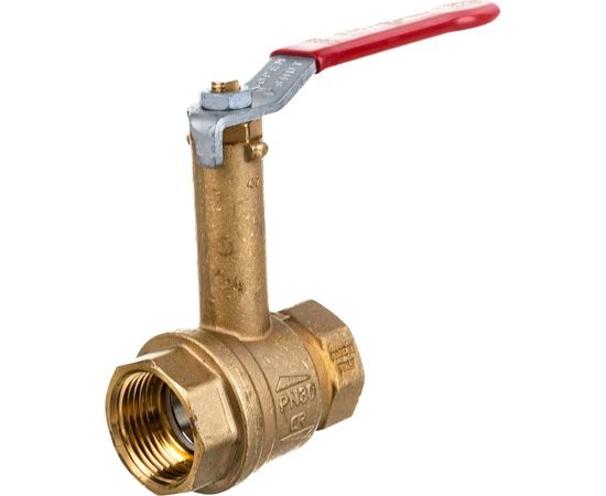 Шаровой кран с удлиненным штоком RUB MILANO 1 DN25 PN30, ВР-ВР, S.96, ручка S96F00 – изображение 2