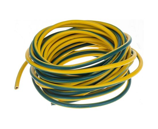 Провод ПУГВ Торкабель 2,5 желтый-зеленый 5 м в упаковке 0749524536885 – изображение 2