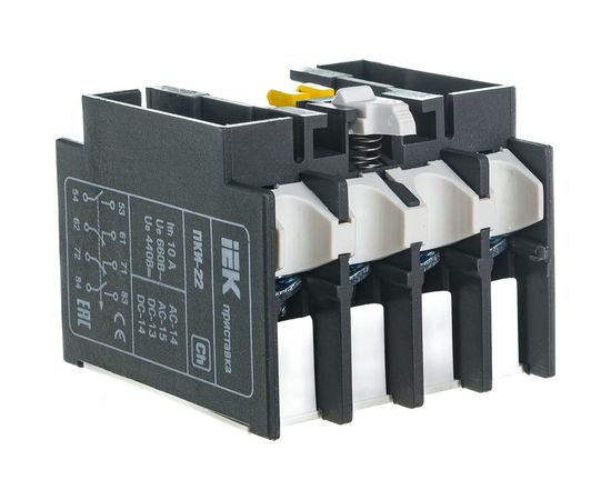 Контактная приставка IEK, ПКИ-22, ИЭК KPK10-22 – изображение 2