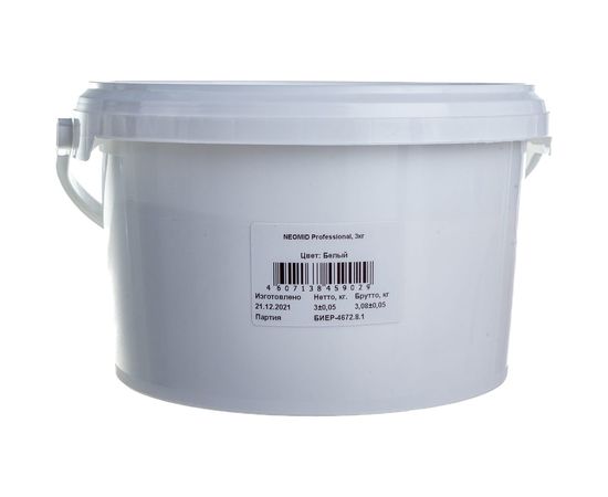 Строительный герметик Neomid Professional 3 кг, белый Н -ГермPROFF-3/белый – изображение 2