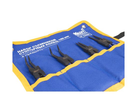 Набор съемников стопорных колец KRAFT 180 мм KT 700966 – изображение 2