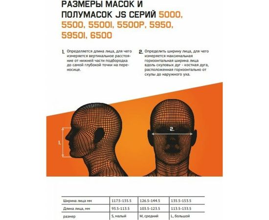 Противопылевой комплект Jeta Safety размер L DK-5500P-L – изображение 25