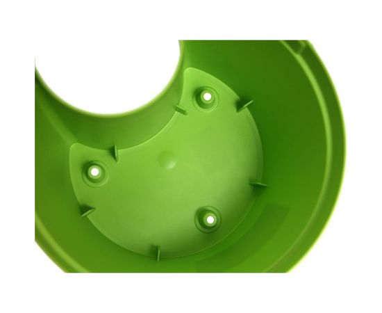 Цветочное кашпо на столб Протэкт 15х22 см, зеленый киви КЦ-15 ЗК – изображение 3