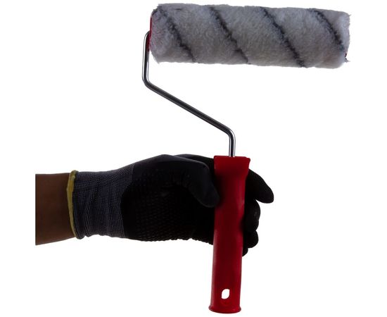 Валик MATRIX Грейтекс пластмассовая ручка, 180 мм, ворс 12 мм, D 40 мм, полиакрил Россия 80882 – изображение 3