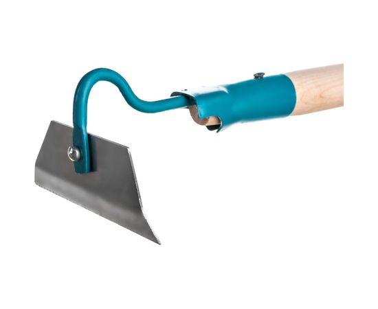 Тяпка с деревянным черенком Gigant 120x50 мм, нержавеющая сталь GHS-06 – изображение 3