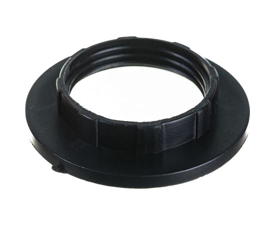 Кольцо для патрона ЭРА E14, пластик, черное Б0043678 – изображение 3