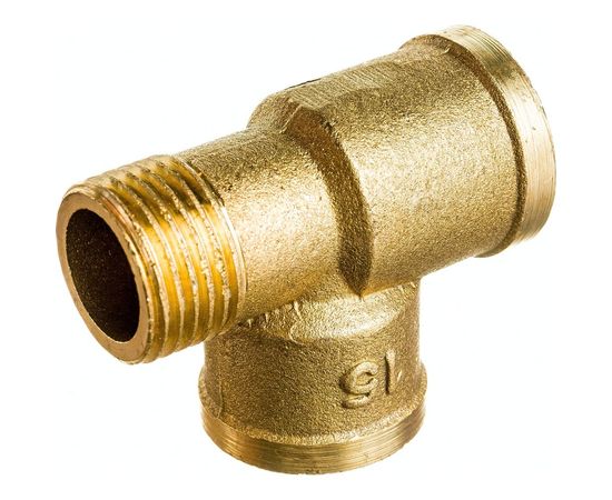 Тройник LEXLINE 1/2 вн/вн/нар., латунь 15 Украина 511769 – изображение 3