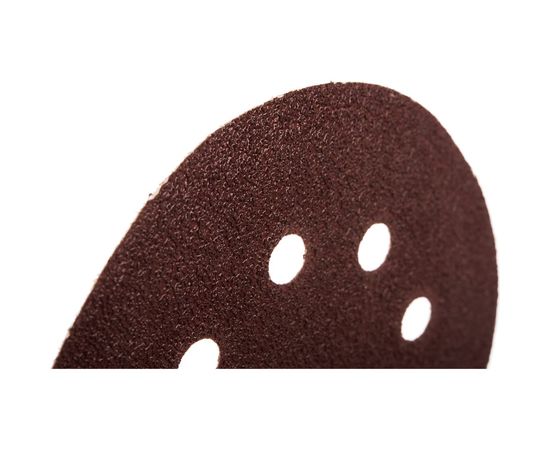 Круг шлифовальный (5 шт; 125 мм; 8 отверстий; P 60) ПРАКТИКА 919-075 – изображение 3