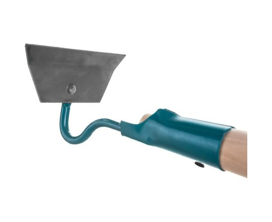 Тяпка с деревянным черенком Gigant 120x50 мм, нержавеющая сталь GHS-06 – изображение 4