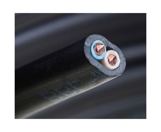 Кабель ЭлПроКабель твердый плоский негорючий малодымный ВВГп-нгА LS 2х2,5 50М ГОСТ 4630017849123 – изображение 4