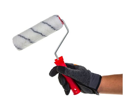 Валик MATRIX Грейтекс пластмассовая ручка, 180 мм, ворс 12 мм, D 40 мм, полиакрил Россия 80882 – изображение 4